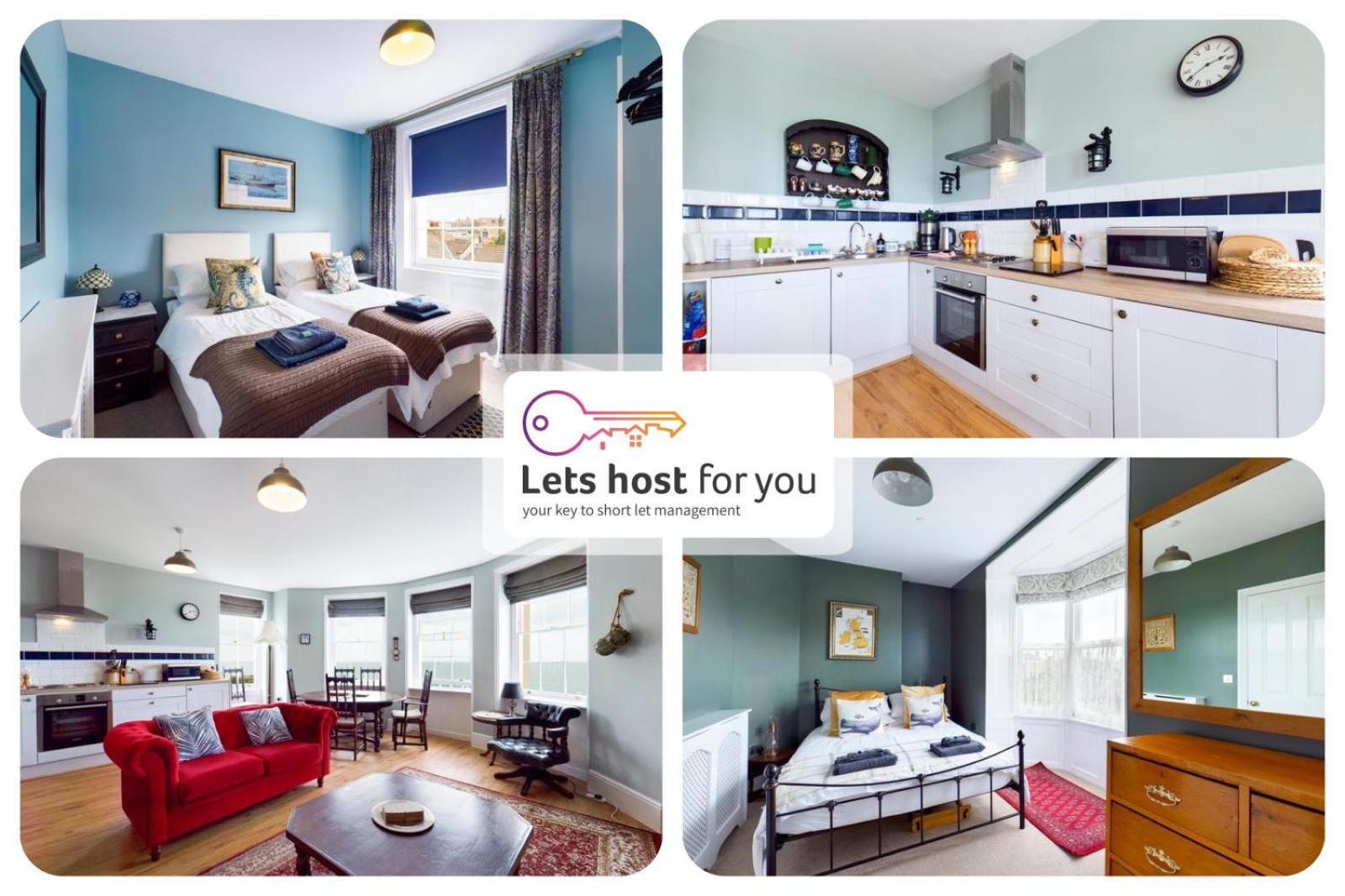 Captain'S Quarters - Stunning Sea Views Apartment Маргейт Екстериор снимка